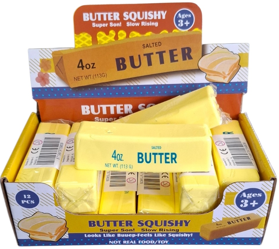 T-P3.1 PU Foam Squishy Butter Slow Rising 13cm - 12pcs | 71850
